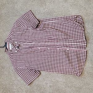 Denim & Flower Slim Fit Button Up